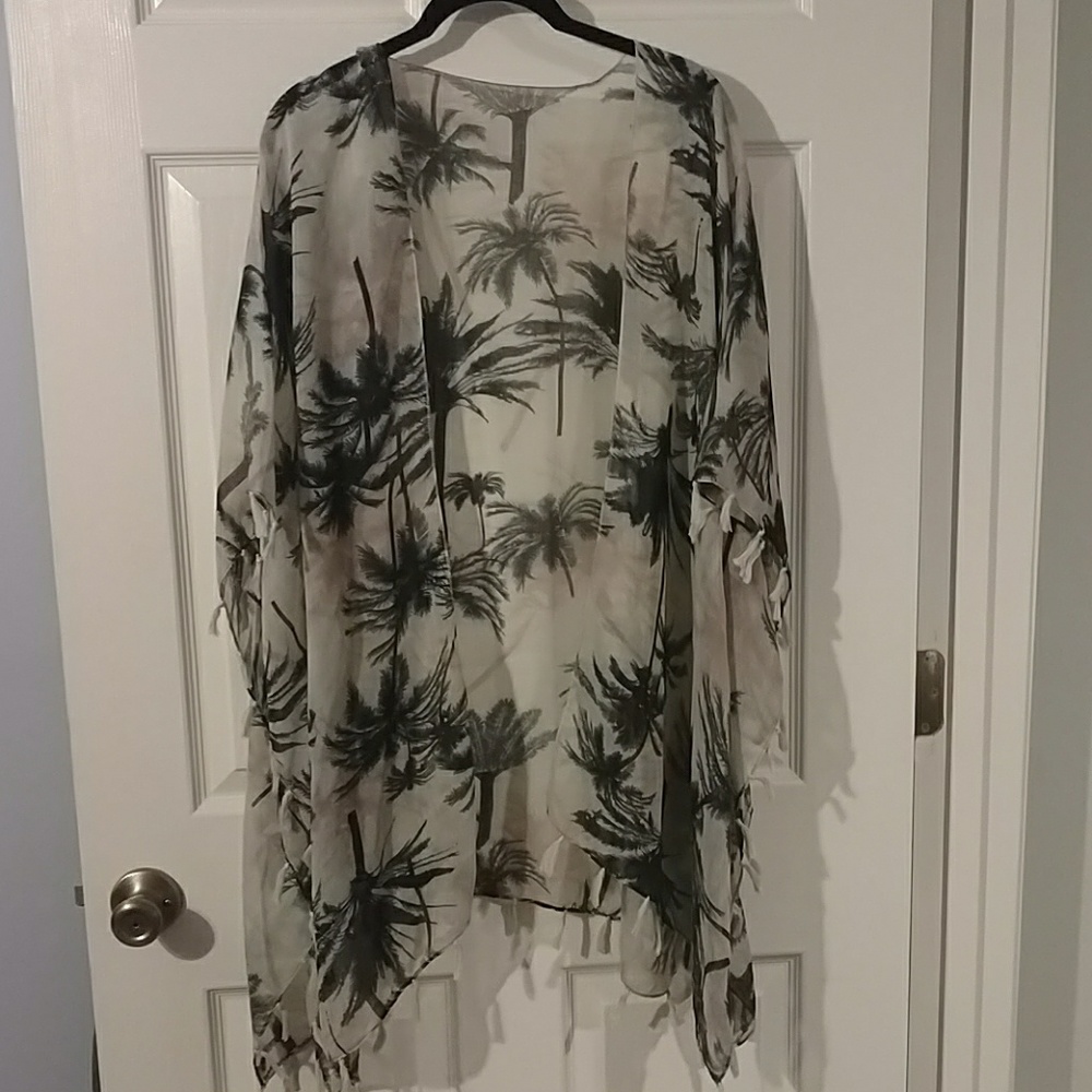 Palm tree kimono
